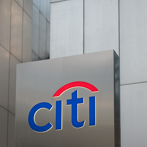 CITI logo on their building
