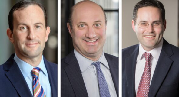 Jefrey Pollock, Jeffrey Plaut & Nick Gourevitch headshots side by side