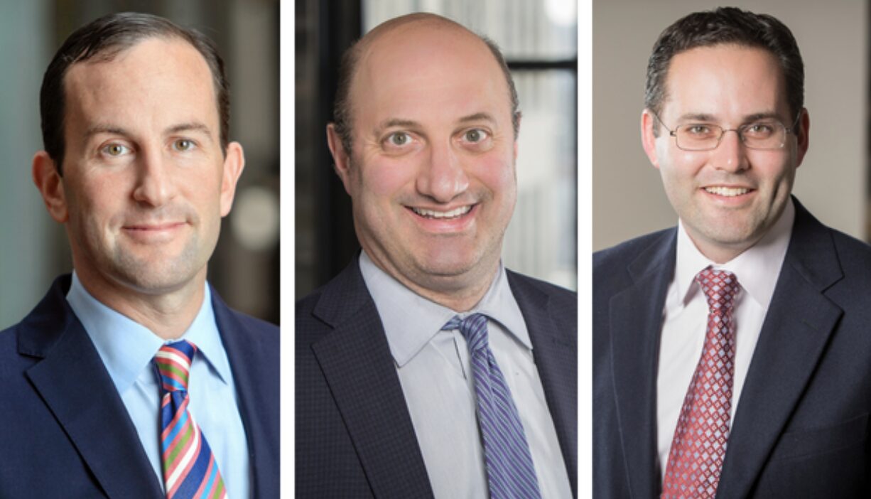 Jefrey Pollock, Jeffrey Plaut & Nick Gourevitch headshots side by side