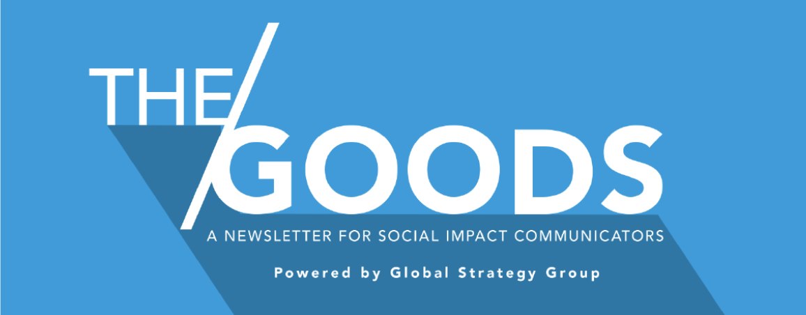 The Goods newsletter heading